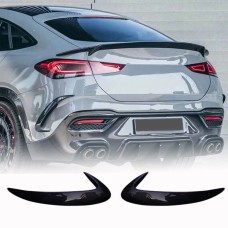 Накладки на задний бампер (для GLE 350/GLE450/GLE63 2019-2023, Карбон) для Mercedes GLE coupe C167 2019- рр