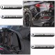 Накладки на задний бампер (для GLE 350/GLE450/GLE63 2019-2023, Карбон) для Mercedes GLE coupe C167 2019- рр