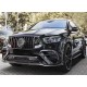 Накладки на передний бампер (GLE63 AMG, Карбон) для Mercedes GLE coupe C292 2015-2019 гг
