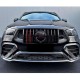 Решетка радиатора GT Panamericana GT-R Carbon (для GLE63, 2019-2023) для Mercedes GLE W167
