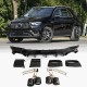 Диффузор заднего бампера (для GLE63 AMG 2019-2023, Карбон) для Mercedes GLE W167