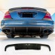 Диффузор заднего бампера (для E55 AMG 2003-2006, Карбон) для Mercedes E-сlass W211
