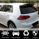 Спойлер V3 (для GTI/R HB, Карбон) для Volkswagen Golf 7/E-Golf
