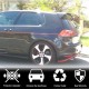 Спойлер V5 (для GTI/R HB, Карбон) для Volkswagen Golf 7/E-Golf