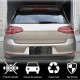 Спойлер V2 (для Base/R-Line HB, Карбон) для Volkswagen Golf 7/E-Golf