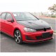 Накладка на передний бампер Lip V2 (для GTI HB 2012-2017, Карбон) для Volkswagen Golf 7/E-Golf