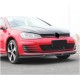 Накладка на передний бампер Lip V3 (для GTI HB 2012-2017, Карбон) для Volkswagen Golf 7/E-Golf
