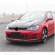 Накладка на передний бампер Lip V3 (для GTI HB 2012-2017, Карбон) для Volkswagen Golf 7/E-Golf