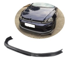 Накладка на передний бампер Lip (для R/R-Line 2012-2017, Карбон) для Volkswagen Golf 7/E-Golf