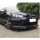 Накладка на передний бампер Lip (для R/R-Line 2012-2017, Карбон) для Volkswagen Golf 7/E-Golf