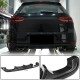 Диффузор заднего бампера (для R/R-Line HB 2012-2017, Карбон) для Volkswagen Golf 7/E-Golf