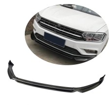 Накладка на передний бампер Lip (для Base 2017-2020, Карбон) для Volkswagen Golf 7/E-Golf