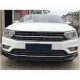 Накладка на передний бампер Lip (для Base 2017-2020, Карбон) для Volkswagen Golf 7/E-Golf