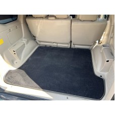 Текстильный Коврик Багажника Premium Черный (5 или 7 мест) для Toyota Land Cruiser Prado 120 2002-2009 гг