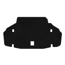 Килимок багажника текстильний Premium (2007-2010 р.р., SD, Довга база, Чорний) для Lexus LS рр