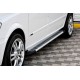 Боковые Подножки Line (2 шт., Алюминий) Короткая/Средняя База для Mercedes Viano 2004-2014 гг