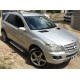 Бокові пороги Allmond Grey (2 шт., алюм.) для Mercedes ML W164