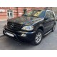 Кенгурятник (нерж.) для Mercedes ML W163 1997-2005 рр