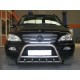 Кенгурятник (нерж.) для Mercedes ML W163 1997-2005 рр