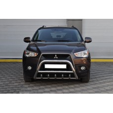 Кенгурятник WT003 (нерж.) для Mitsubishi ASX 2010-2023 рр