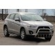Кенгурятник WT003 (нерж.) для Mitsubishi ASX 2010-2023 рр