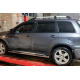Бічні труби (2 шт., нерж) для Mitsubishi Outlander 2001-2006 рр