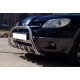 Кенгурятник WT004 (нержавейка) для Mitsubishi Outlander 2001-2006 гг