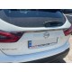 Накладка над номером (нерж.) OmsaLine - Італійська нержавійка для Nissan Qashqai 2014-2021 рр