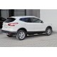 Бічні труби (2014-2017, 2 шт., нерж.) для Nissan Qashqai рр