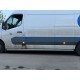 Бокові пороги Premium (2 шт., Нерж.) 60 мм, коротка база для Renault Master 2011-2023 рр