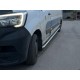 Бокові пороги Premium (2 шт., Нерж.) 60 мм, коротка база для Renault Master 2011-2023 рр