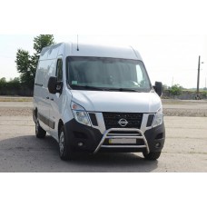 Кенгурятник WT018 (нержавейка) для Opel Movano 2010-2021 гг
