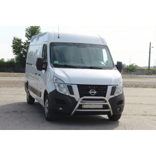 Кенгурятник WT018 (нерж.) для Opel Movano 2010-2021 рр