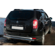 Задняя дуга прямая (нержавейка) для Renault Duster 2008-2017 гг