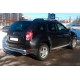 Задняя дуга прямая (нержавейка) для Renault Duster 2008–2017 гг