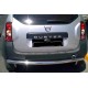 Задняя дуга прямая (нержавейка) для Renault Duster 2008–2017 гг