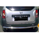 Задняя дуга прямая (нержавейка) для Renault Duster 2008-2017 гг
