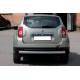 Задняя дуга прямая (нержавейка) для Renault Duster 2008-2017 гг