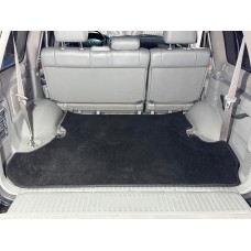Коврик багажника текстильный Classic 2 шт Черный (7 мест) для Toyota Land Cruiser 100
