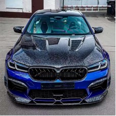 Капот (F90-style, Кованый карбон) для BMW 5 серия G30/31 2017-2023 гг