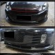 Накладка на передний бампер Lip V2 (для GTI HB 2010-2013, Карбон) для Volkswagen Golf 6