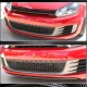 Накладка на передний бампер Lip V3 (для GTI HB 2010-2013, Карбон) для Volkswagen Golf 6