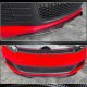 Накладка на передний бампер Lip V4 (для GTI HB 2010-2013, Карбон) для Volkswagen Golf 6