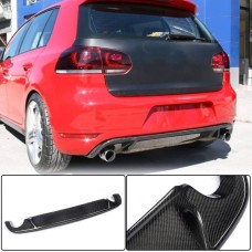 Диффузор заднего бампера V2 (для GTI HB 2010-2013, Карбон) для Volkswagen Golf 6