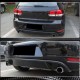 Диффузор заднего бампера V2 (для GTI HB 2010-2013, Карбон) для Volkswagen Golf 6