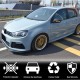 Крышки зеркал V1 (для HB 2010-2013, Карбон) для Volkswagen Golf 6