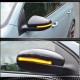 Крышки зеркал V1 (для HB 2010-2013, Карбон) для Volkswagen Golf 6
