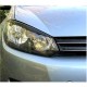 Ресницы на фары (для HB 2010-2013, Карбон) для Volkswagen Golf 6
