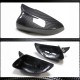 Крышки зеркал V2 (для HB 2010-2013, Карбон) для Volkswagen Golf 6
