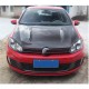 Капот (для HB 2010-2013, Карбон) для Volkswagen Golf 6